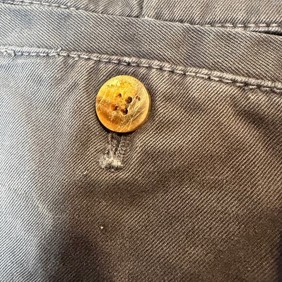 Brooks Brothers Boys 8 Embroidered Nautical Flag Shorts Blue Cotton Chino Preppy - Picture 6 of 6